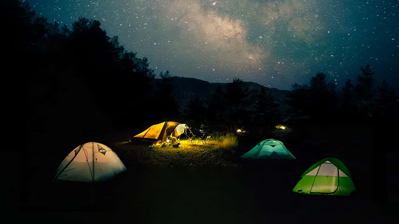 overnight camping